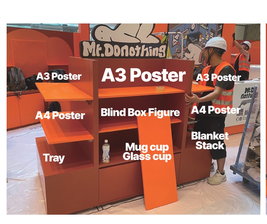 Island front layout